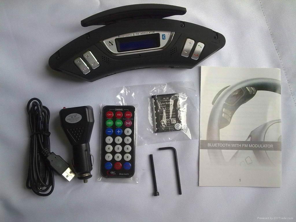 Car Steering Bluetooth with FM modulator 3