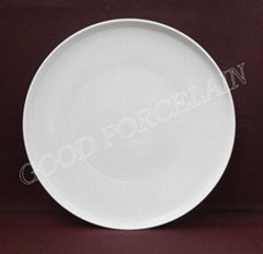 porcelain pizza plate