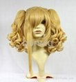 Black Butler Elizabeth Cosplay Wig Synthetic Hair Wig Customize Blonde 1