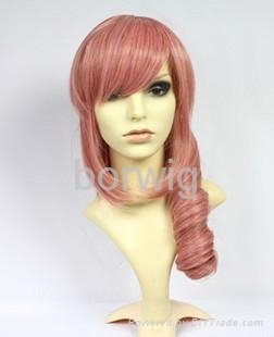 FINAL FANTASY13-Eclair·Farron Cosplay Wig Synthetic Hair Wig Customize