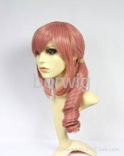 FINAL FANTASY13-Eclair·Farron Cosplay Wig Synthetic Hair Wig Customize 2