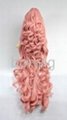 Beauty RUKA Pink Cosplay Wig Synthetic Hair Wig Customized Wigs 3