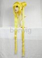 Sailor Moon Yellow Cosplay Wig Synthetic Hair Wig Customized Wigs 2