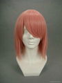 Pink Straight Short Cosplay Wig