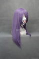 Purple Long Straight Cosplay Wig Synthetic Hair Wig Customized Wigs 2