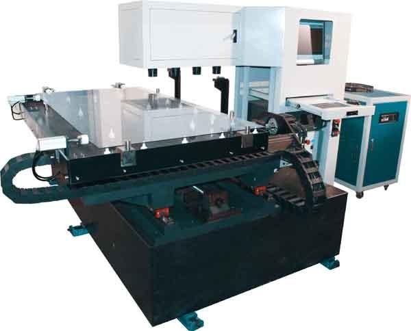 Crystalline silicon laser film engraving machine