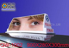 taxi advertising sign,taxi top advertising sign box