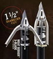 Rocket archery hunting broadheads arrowheads 3 BLADES