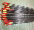 Archery hunting arrow mixed carbon arrow