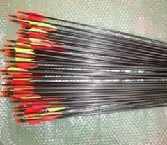Archery hunting arrow mixed carbon arrow 75cm