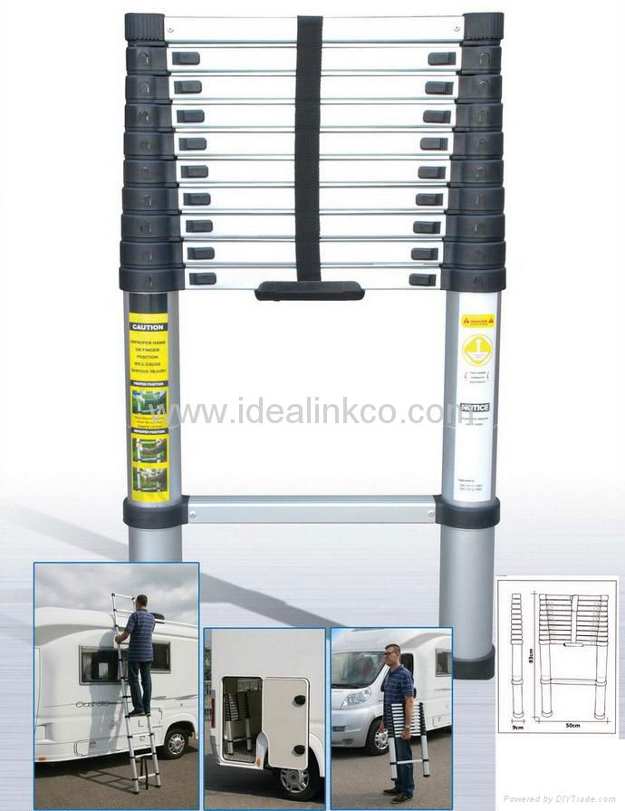 Aluminum telescopic ladder 3.2 meter 2