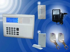 DIY landline alarm burglar with LCD display