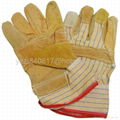 cow grain leather working gloves 3