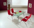 glass table and chair 1