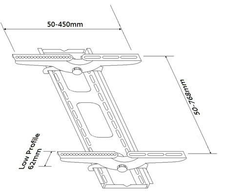 TV WALL BRACKET(MOUNT) 2