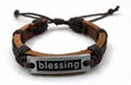 2011 fashion leather bracelet