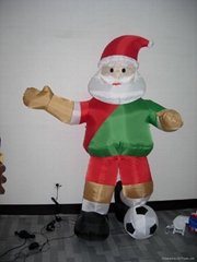 inflatable santa