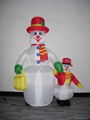 inflatable snowman 3