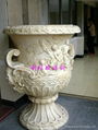 European-style flower pots fiberglass