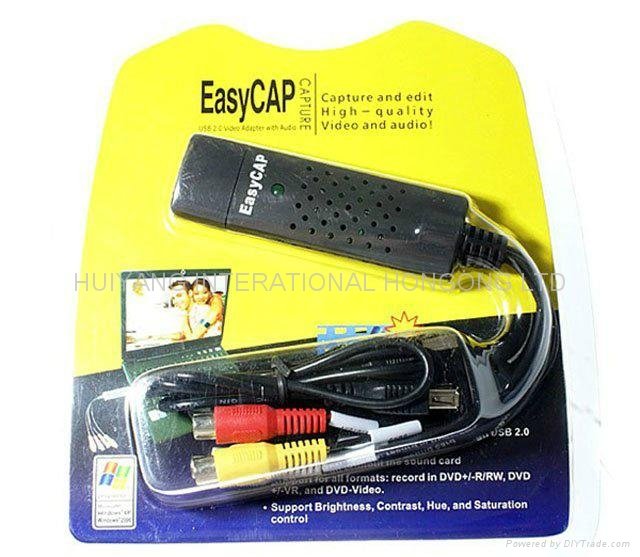 EasyCAP USB 2.0 Video Adapter for DVR Surveillance Video Capture card