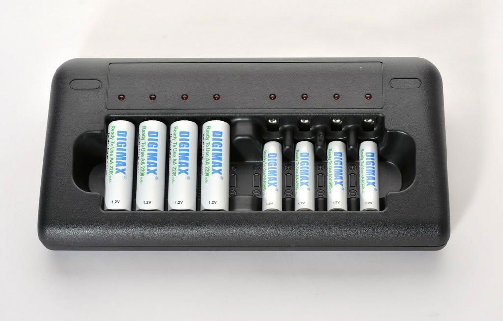 1-8PCS AA AAA Battery Charger 5