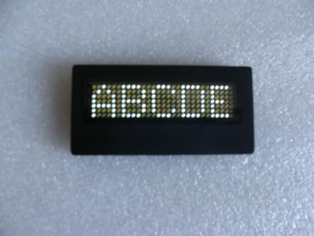 LED Mini badges for B729 white
