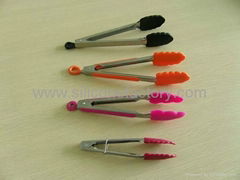 silicone tongs