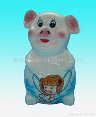 Ceramic money box