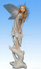 resin fairy for home decoration