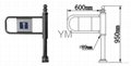 Manual Pole Turnstile YM-525C
