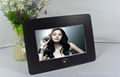 7 Inch Metallic multifunction digital photo frame 1