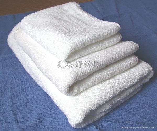 全棉素色平织浴巾