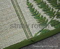 straw woven floor mat 2
