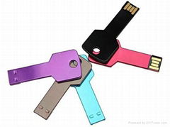 Key shaped usb flash drive