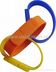 Bracelet usb flash drive