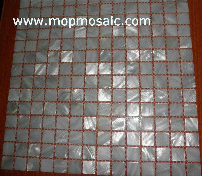 Natural pure white shell mosaic tiles,shell mesh 2