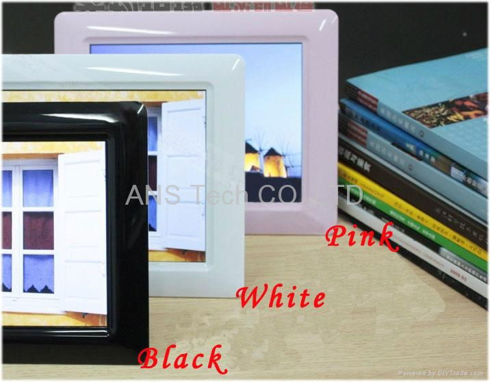 8 Inch LCD Digital Photo Frame High Resolution 3