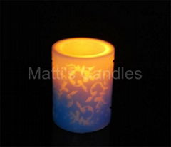 flameless LED candle with Auto Timer fuction