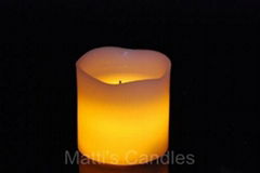 Flameless wholesale LED Black Wick Candle