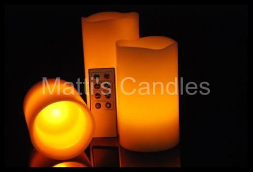 Flameless LED Dura control candle
