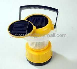 solar camping lantern