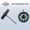 Injection ndfeb /ferrite permament magnet ring