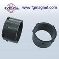 Injection ndfeb /ferrite permament magnet ring 2