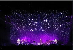 Led star curtain