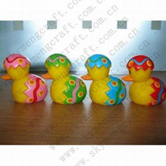 easter rubber toys