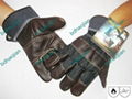 cow hides splits leather working gloves 2