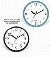 plastic wall clock 1