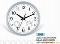 plastic wall clock 1