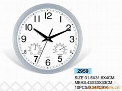 plastic wall clock