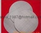 stainless steel single layer mesh filter disc